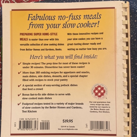Simple Slow Cooker Recipe Cookbook - Picture 3 of 4
